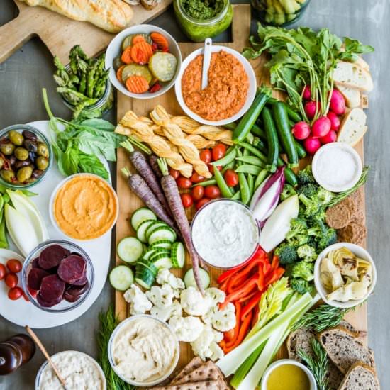 crudite platter