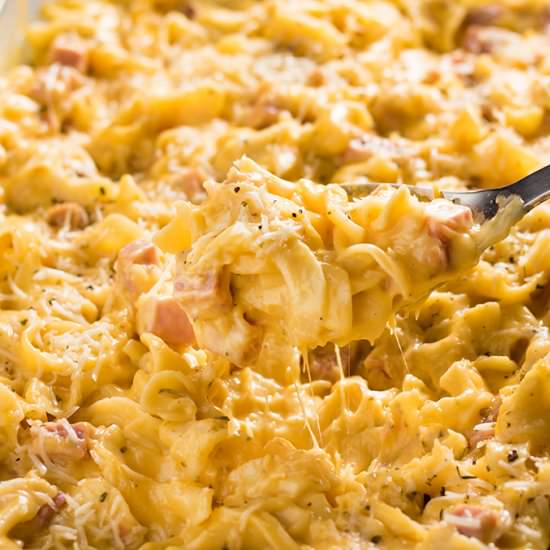 Ham & Noodle Casserole