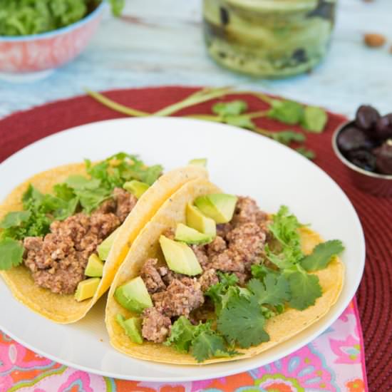 Almond Taco Meat