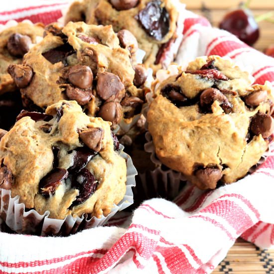 Cherry Chocolate Chip Muffins