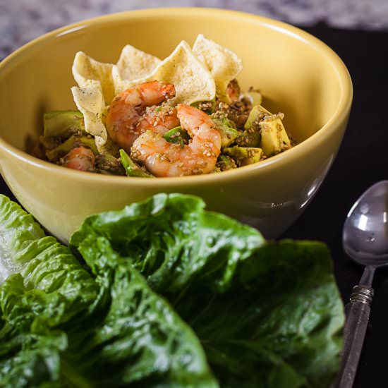 A Quick Sesame Garlic Shrimp Recipe