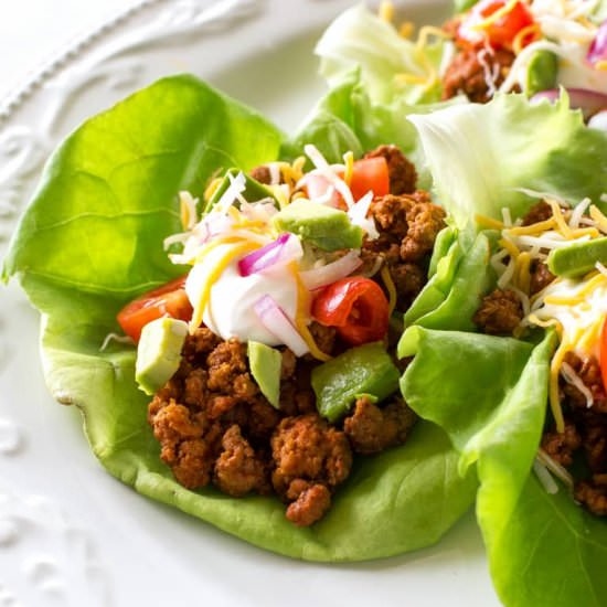 Easy Taco Lettuce Wraps