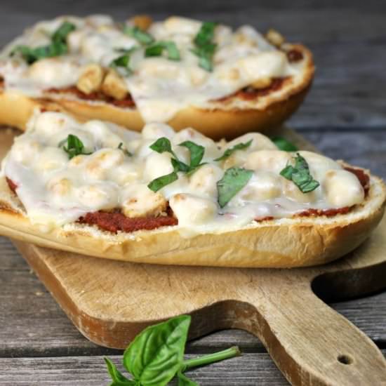 Chicken Parmesan French Bread Pizza