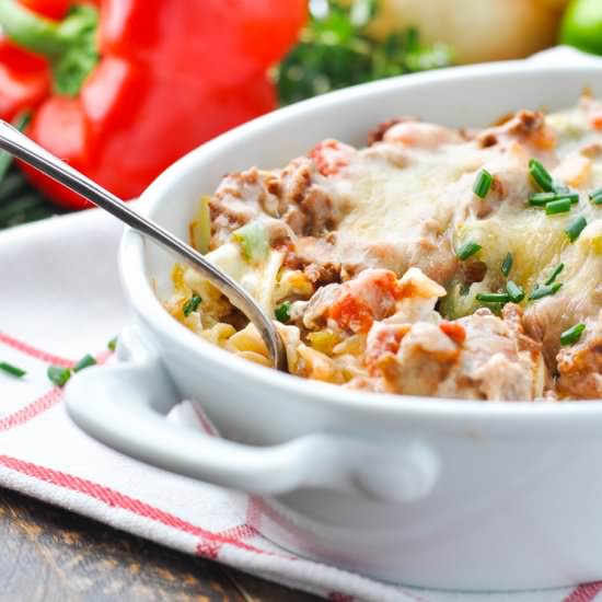 Amish Hamburger Casserole
