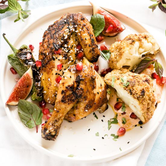 GRILLED MOROCCAN CHICKEN