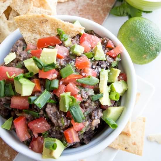Black Bean Cilantro Dip