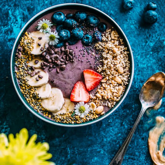 Peanut Butter Acai Bowl