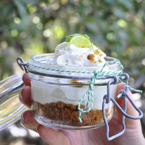 Key Lime Pie Mini Cheesecakes