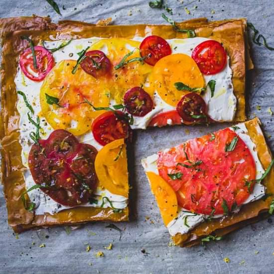 Heirloom Tomato Tart