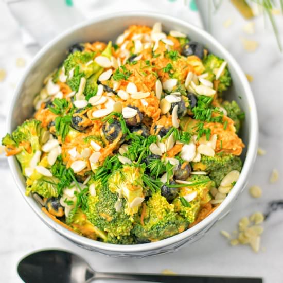 Easy Paleo Detox Broccoli Salad