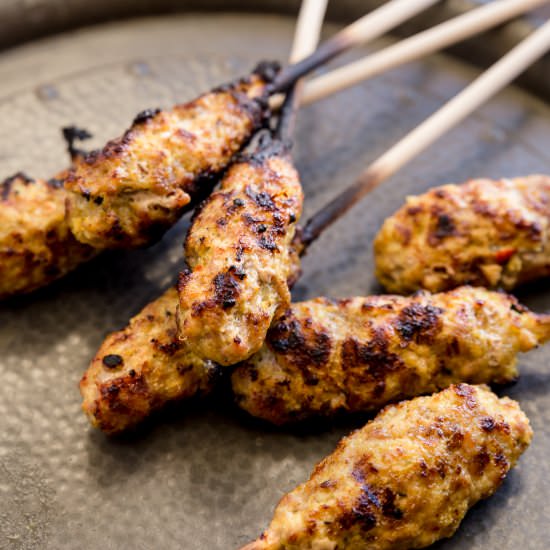Sate Lilit – Balinese Pork Satays