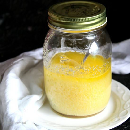 How To Make Ghee/Clarified Butter