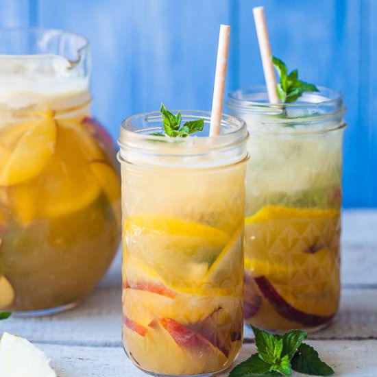 Summer Peach Lemonade