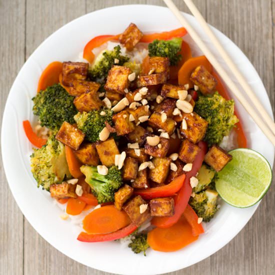 Caramelized Tofu Stir-Fry