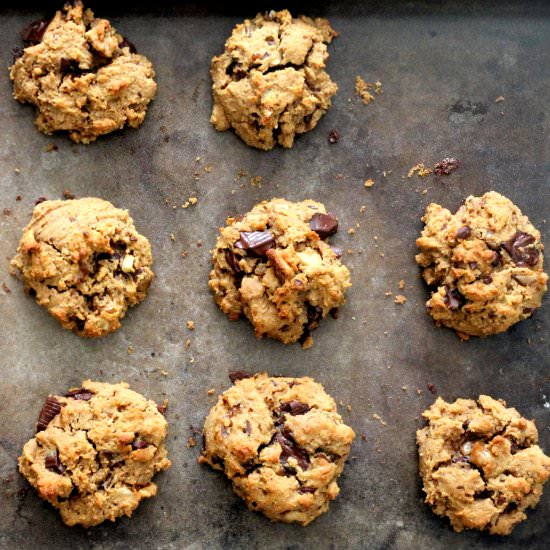 Chocolate Walnut Cookies