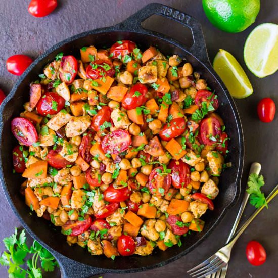 Chipotle Chicken Skillet
