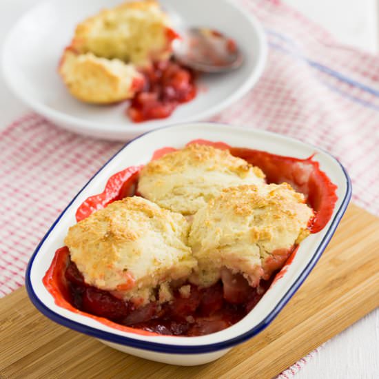 Strawberry Cobbler