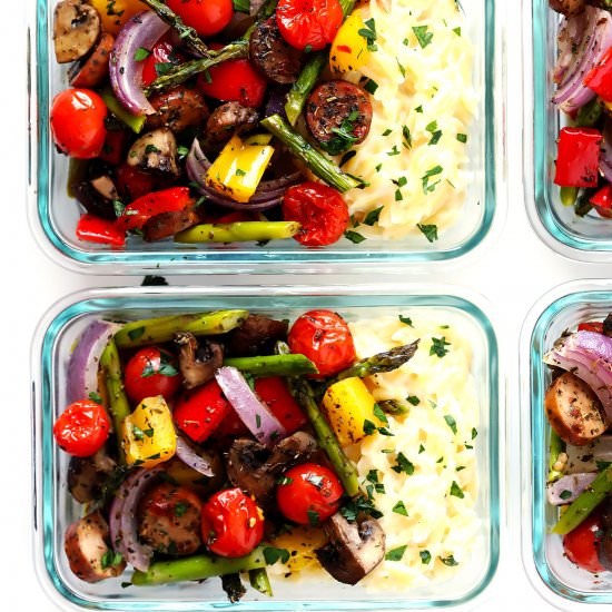 Italian Sausage and Veggie Bowls