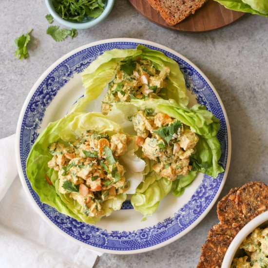 Greek Yogurt Curried Chicken Salad