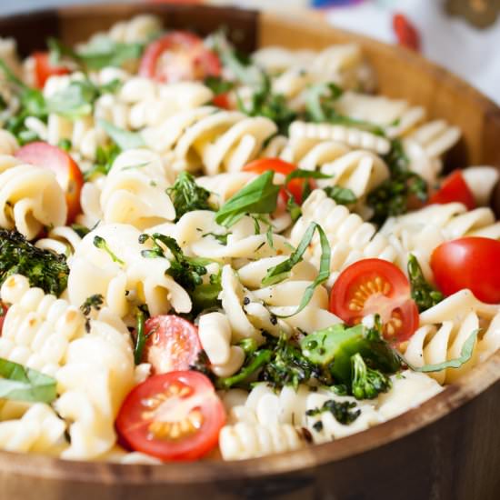 Grilled Broccolini Pasta Salad