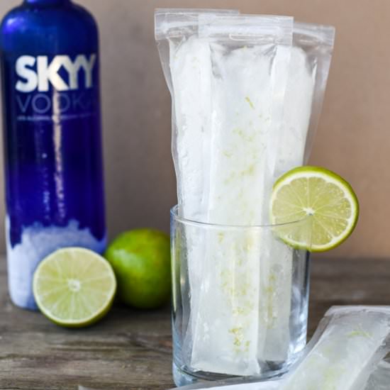 Vodka Tonic Ice Pops