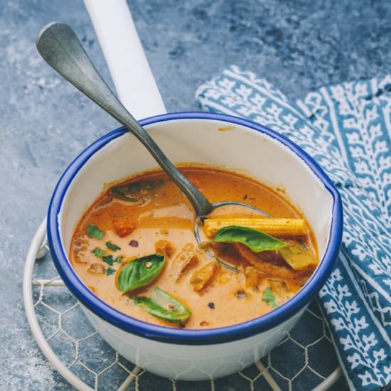 30 Minutes Vegan Thai  Red Curry