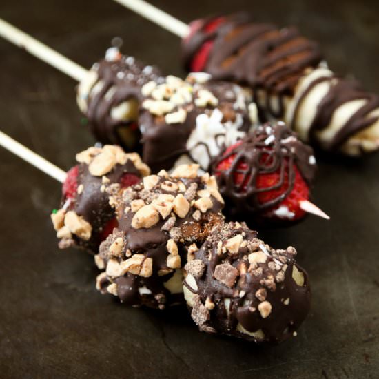 Banana Split Kabobs