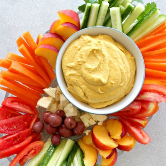 Spicy Paprika Tahini Hummus