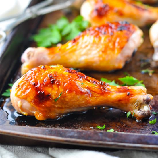 Crispy Honey Garlic Chicken