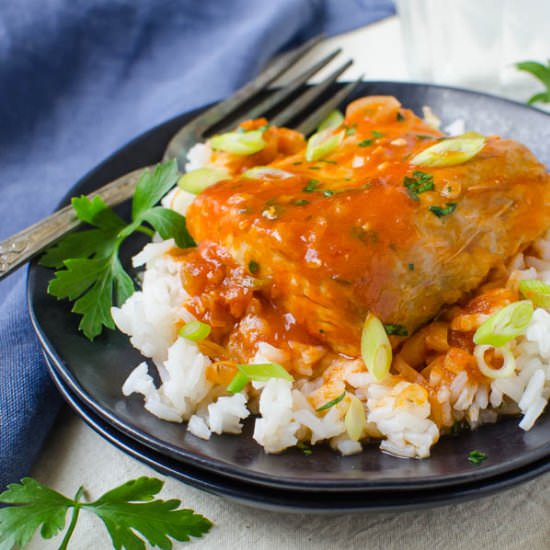 Spicy Caribbean Mahi Mahi