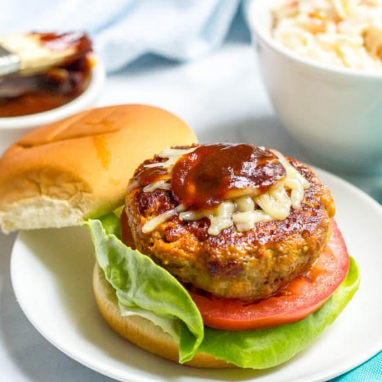 BBQ Chicken Burgers