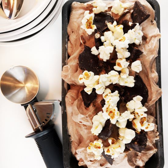 No Churn Chocolate Ice Cream