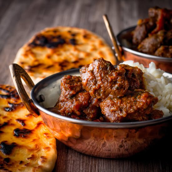 InstantPot Beef Vindaloo