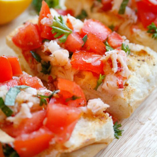 Lobster Bruschetta