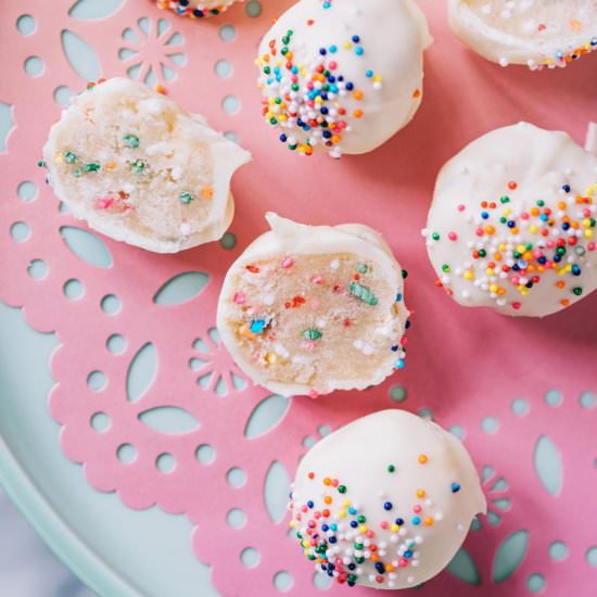Funfetti Cake Batter Bites