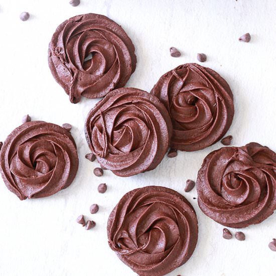 3 Ingredient Chocolate Cookies