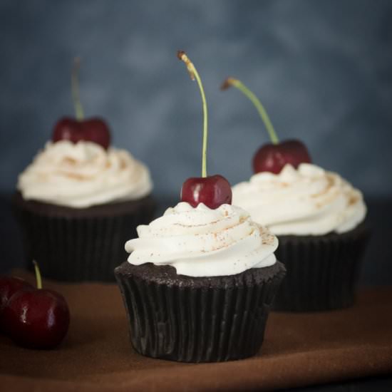 Black Forest Cupcakes