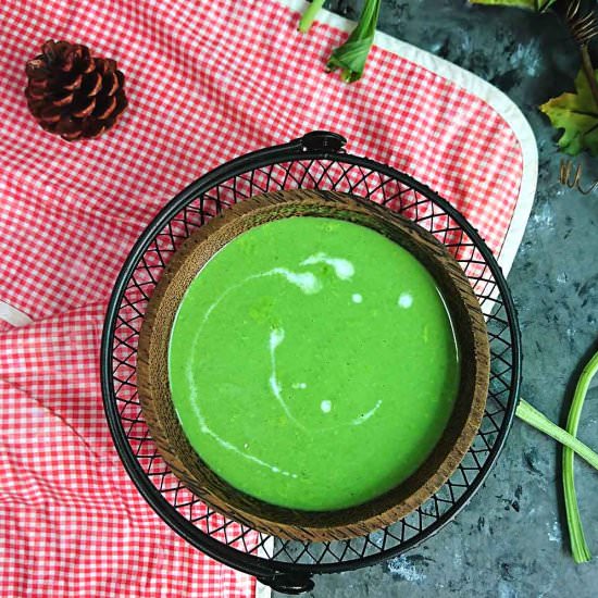 Spinach Soup | Palak Soup