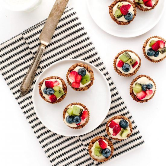 Vegan Mini Fruit Tarts