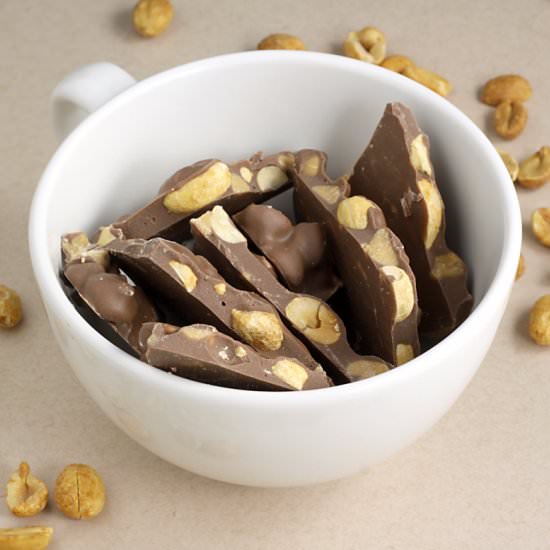 Chocolate Peanut Butter Cup Bark