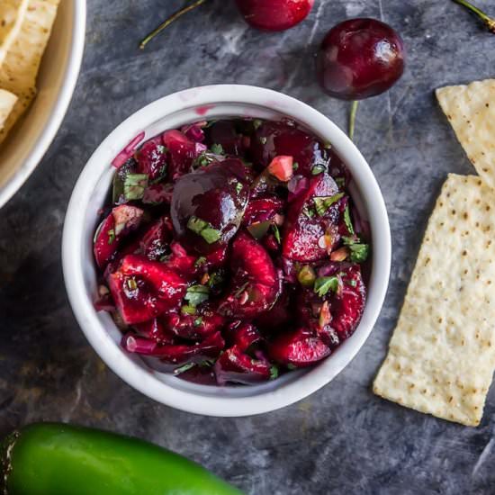 Cherry Pico De Gallo