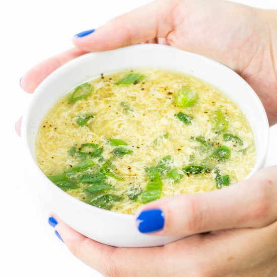 Egg Drop Soup Made at Home