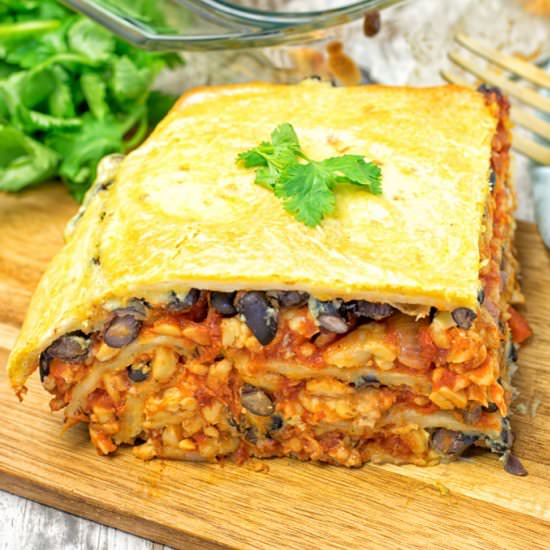 Easy Taco Lasagna