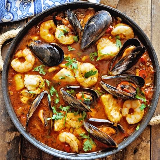 Mediterranean Seafood Stew
