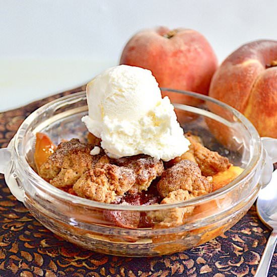 Classic Peach Cobbler