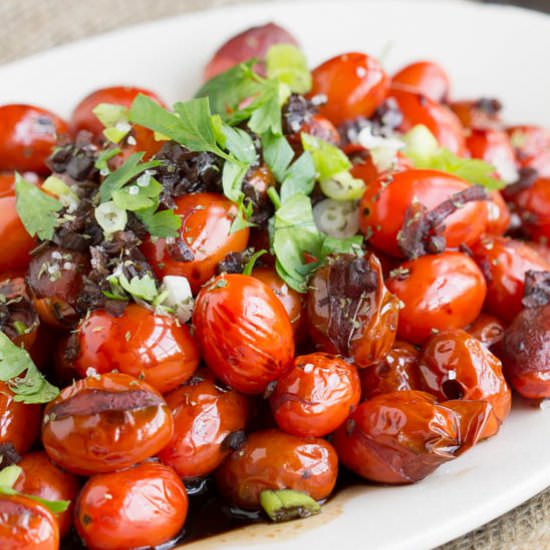 Blistered Grape Tomatoes