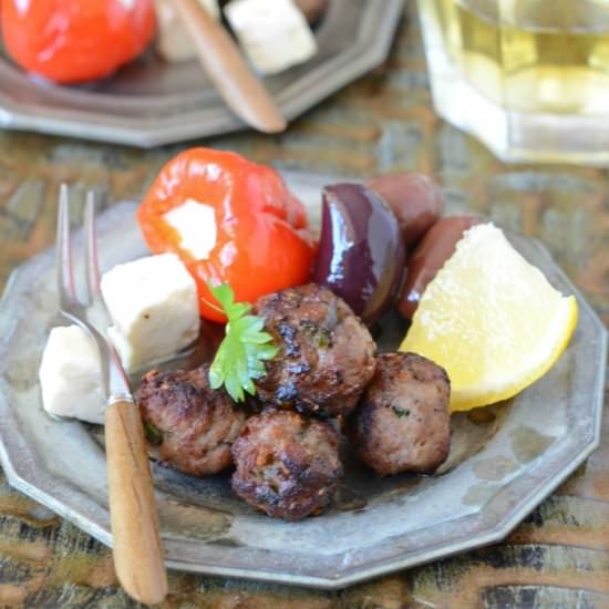 Greek Fried Metballs