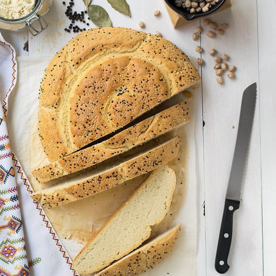 Chickpea Starter Traditional Bread