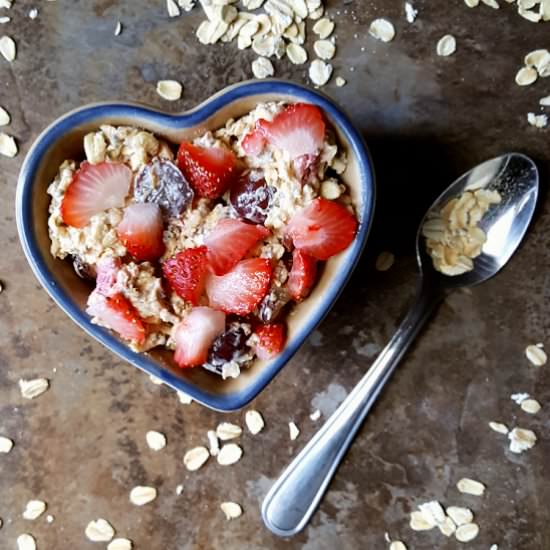 PB&J Overnight Oats