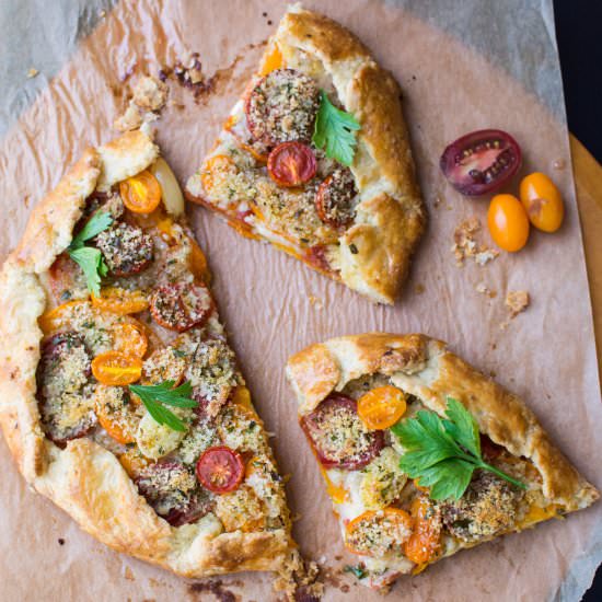 Roasted Tomato Galette